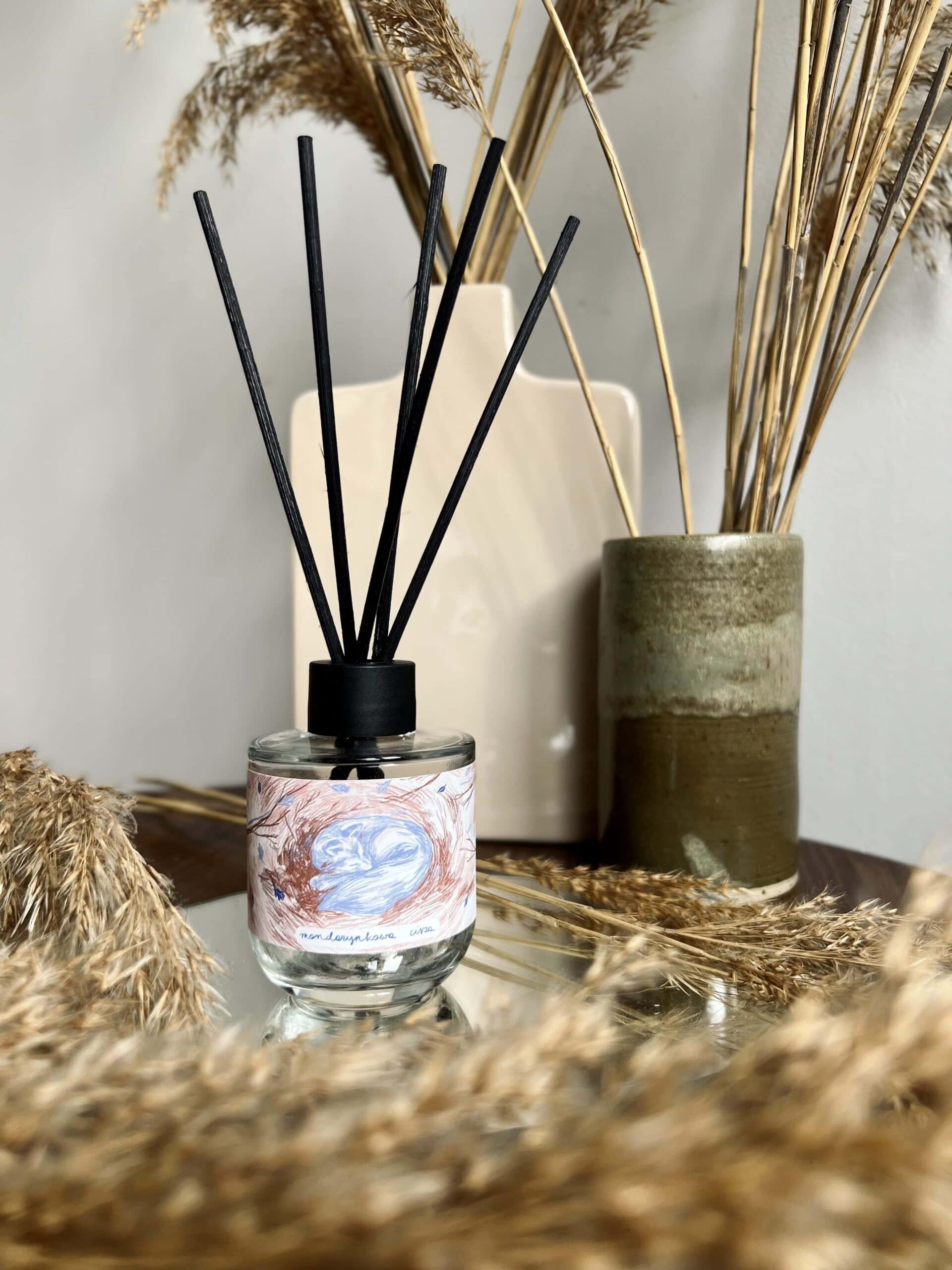 Mandarynkowa cisza | Naturalny dyfuzor zapachowy 2.0