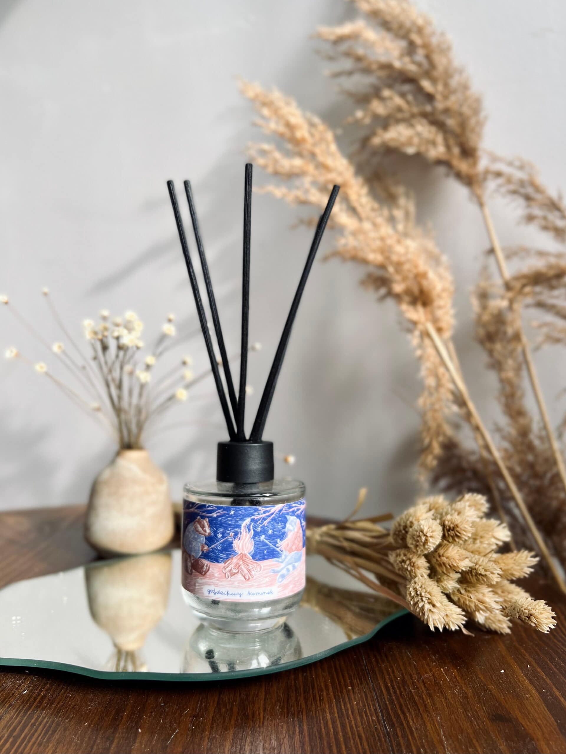 Goździkowy kominek | Naturalny dyfuzor zapachowy 2.0